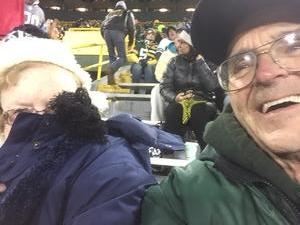 keith attended Green Bay Packers vs. Detroit Lions - NFL on Nov 6th 2017 via VetTix 