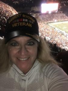 Eva attended Texas Longhorns vs. Kansas - NCAA Football - Military Appreciation Night on Nov 11th 2017 via VetTix 