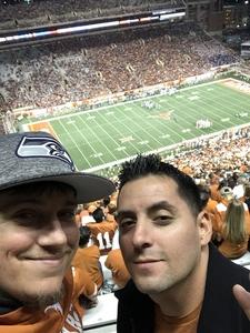Timothy attended Texas Longhorns vs. Kansas - NCAA Football - Military Appreciation Night on Nov 11th 2017 via VetTix 
