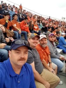 iven attended Texas Longhorns vs. Kansas - NCAA Football - Military Appreciation Night on Nov 11th 2017 via VetTix 