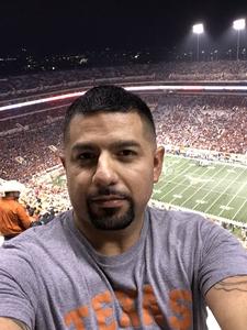 Jose attended Texas Longhorns vs. Kansas - NCAA Football - Military Appreciation Night on Nov 11th 2017 via VetTix 