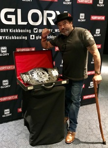 Ezequiel attended Glory 48 New York - Presented by Glory Kickboxing - Live at Madison Square Garden on Dec 1st 2017 via VetTix 