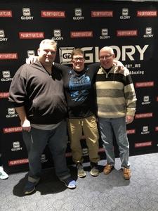 Erica attended Glory 48 New York - Presented by Glory Kickboxing - Live at Madison Square Garden on Dec 1st 2017 via VetTix 