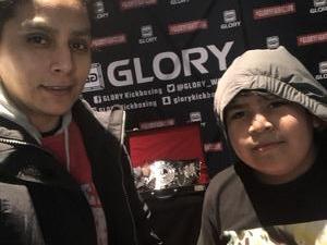 Christina attended Glory 48 New York - Presented by Glory Kickboxing - Live at Madison Square Garden on Dec 1st 2017 via VetTix 