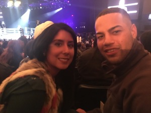 Raymon attended Glory 48 New York - Presented by Glory Kickboxing - Live at Madison Square Garden on Dec 1st 2017 via VetTix 