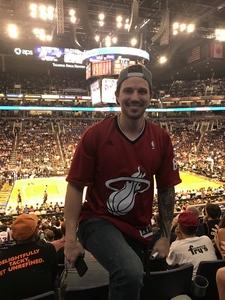 Chad attended Phoenix Suns vs. Miami Heat - NBA on Nov 8th 2017 via VetTix 