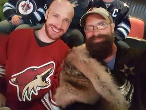 Jacob attended Arizona Coyotes vs. Winnipeg Jets - NHL - Military Appreciation Game! on Nov 11th 2017 via VetTix 