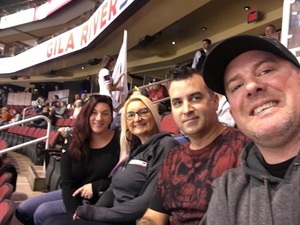 Shane attended Arizona Coyotes vs. Carolina Hurricanes - NHL - Military Appreciation Game! on Nov 4th 2017 via VetTix 
