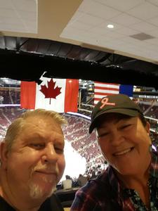 jerry attended Arizona Coyotes vs. Carolina Hurricanes - NHL - Military Appreciation Game! on Nov 4th 2017 via VetTix 