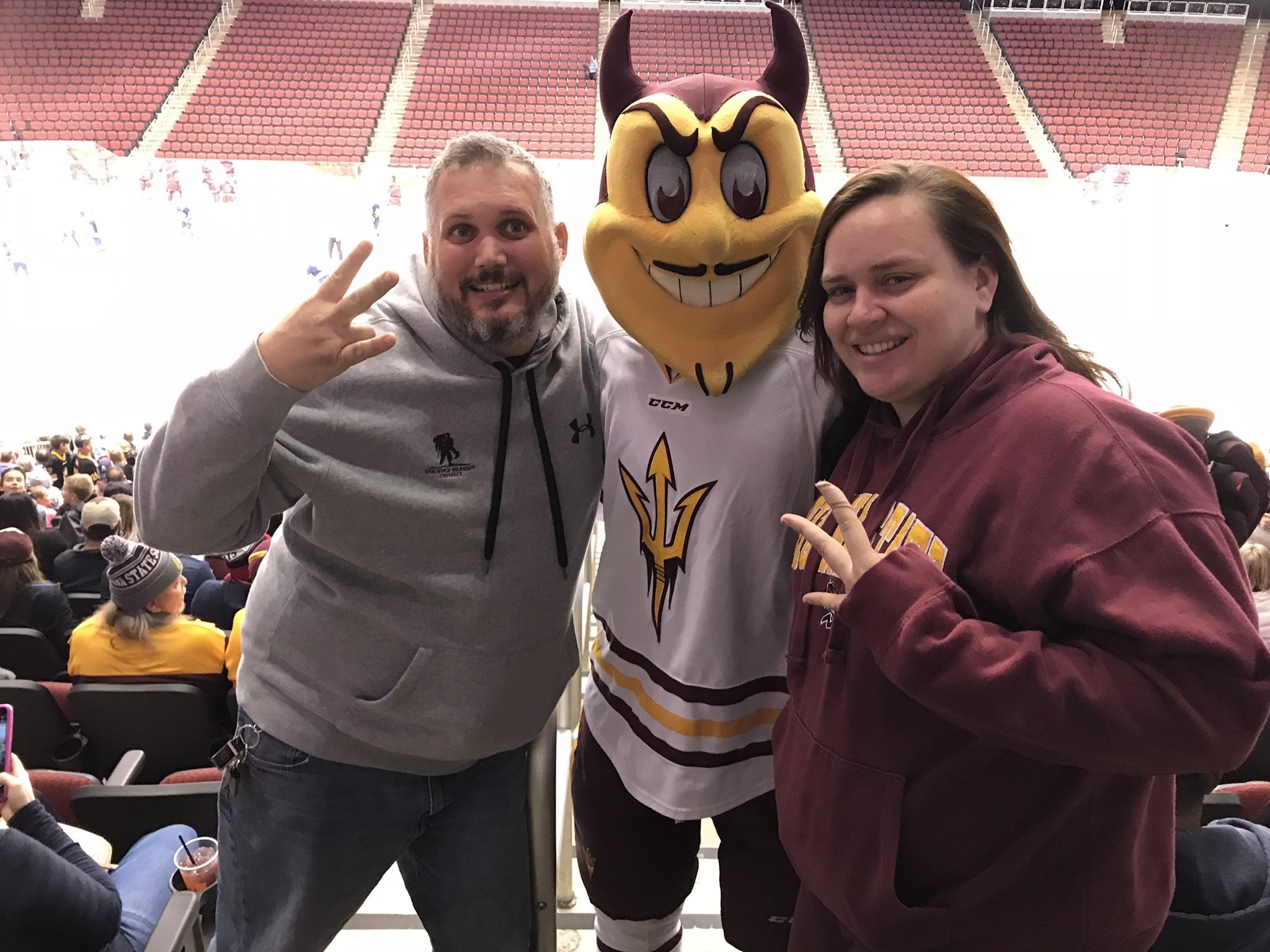 Arizona State Sun Devils Hockey vs. Penn State University - NCAA Hockey