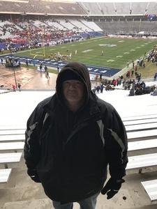 John attended 2017 Zaxby's Heart of Dallas Bowl - West Virginia Mountaineers vs. Utah Utes - NCAA Football on Dec 26th 2017 via VetTix 