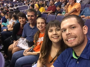 Ryan attended Phoenix Suns vs. New Orleans Pelicans - NBA on Nov 24th 2017 via VetTix 