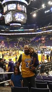 Kristoffer attended Phoenix Suns vs. Los Angeles Lakers - NBA on Nov 13th 2017 via VetTix 