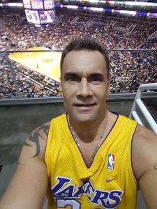 Bill attended Phoenix Suns vs. Los Angeles Lakers - NBA on Nov 13th 2017 via VetTix 