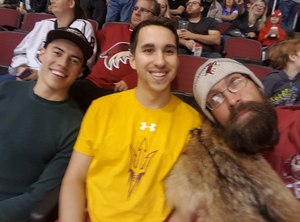 Jacob attended Arizona Coyotes vs. Los Angeles Kings - NHL on Nov 24th 2017 via VetTix 