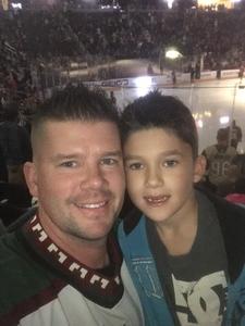 Mark attended Arizona Coyotes vs. Los Angeles Kings - NHL on Nov 24th 2017 via VetTix 