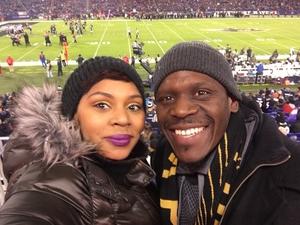 Michael attended Baltimore Ravens vs. Houston Texans - NFL - Monday Night Football on Nov 27th 2017 via VetTix 