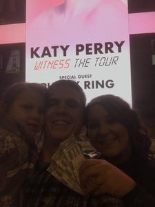 Jeremy attended Katy Perry: Witness the Tour on Dec 6th 2017 via VetTix 