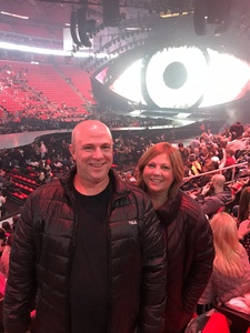 Hugh attended Katy Perry: Witness the Tour on Dec 6th 2017 via VetTix 