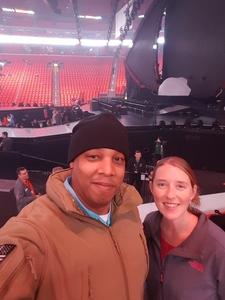 Dusty attended Katy Perry: Witness the Tour on Dec 6th 2017 via VetTix 