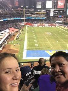 Teresa attended 2017 Cactus Bowl - Kansas State Wildcats vs. UCLA Bruins - NCAA Football on Dec 26th 2017 via VetTix 