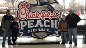 2017 Chick-fil-a Peach Bowl - UCF Golden Knights vs. Auburn Tigers - NCAA Football