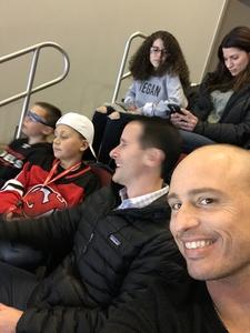 Christopher attended New Jersey Devils vs. Detroit Red Wings - NHL on Dec 27th 2017 via VetTix 