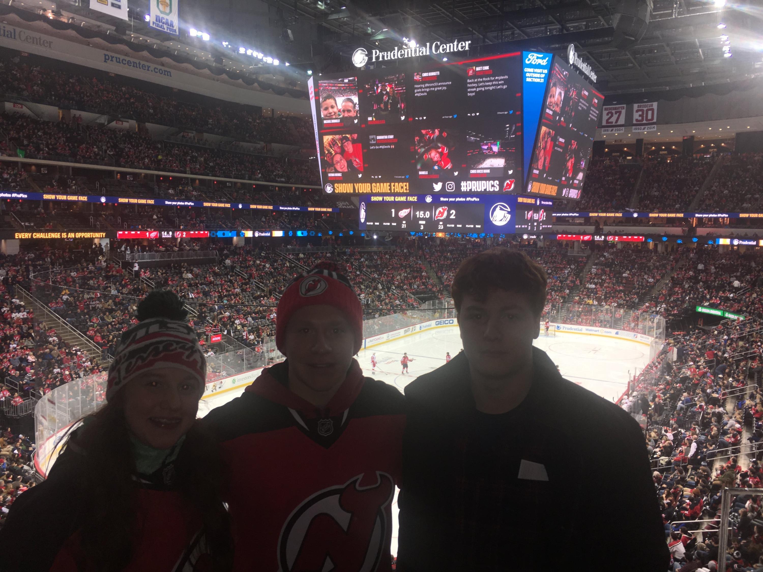 Section 128 at Prudential Center 