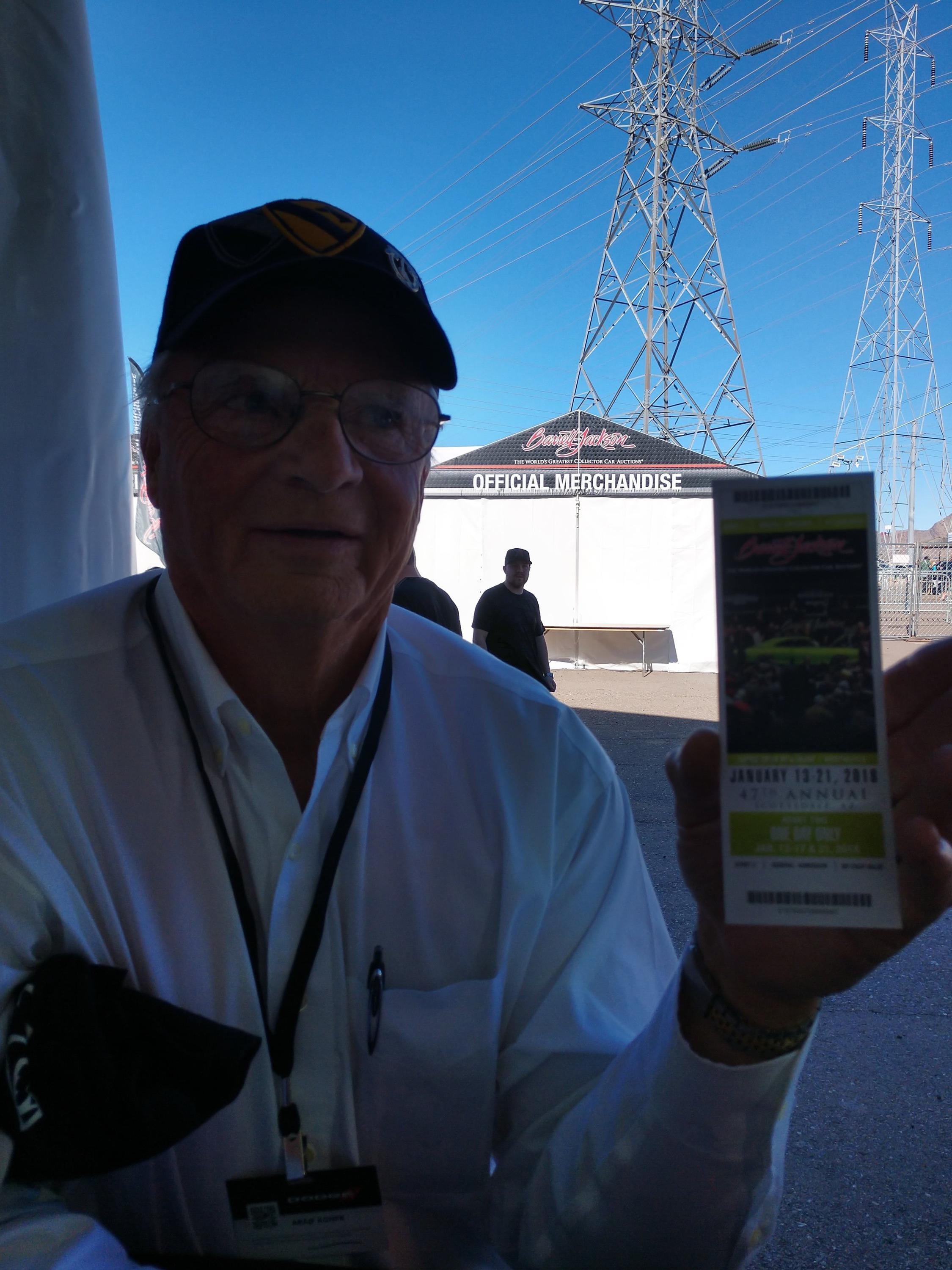 Barrett Jackson - the Worlds Greatest Collector Car Auctions - 1 Ticket Equals 2 - Saturday