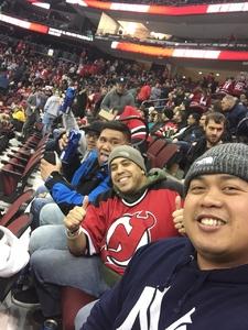 Heriberto attended New Jersey Devils vs. Nashville Predators - NHL on Jan 25th 2018 via VetTix 