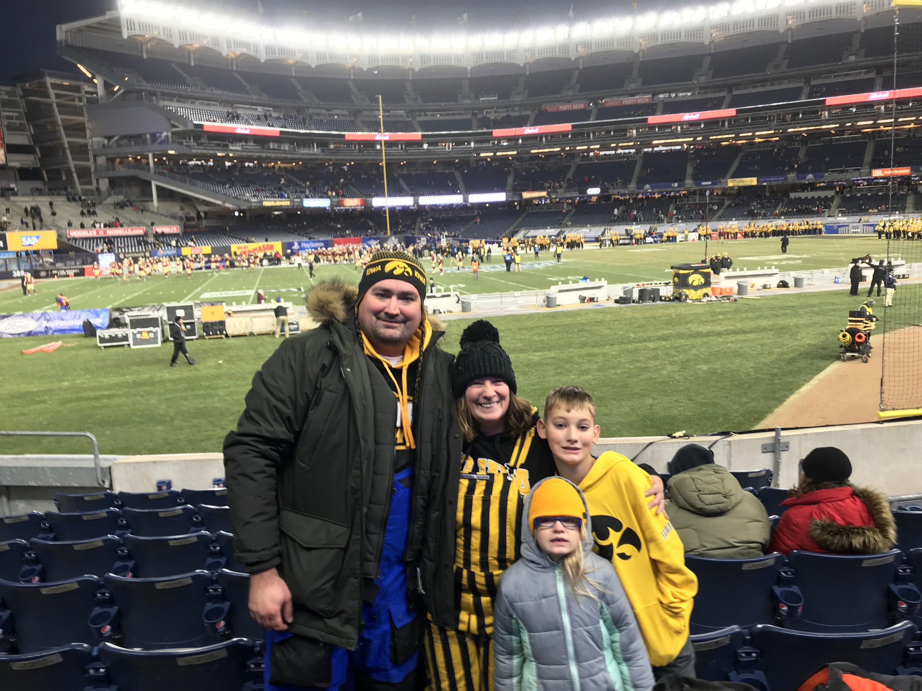 2017 New Era Pinstripe Bowl - Iowa Hawkeyes vs. Boston College Eagles - NCAA Football
