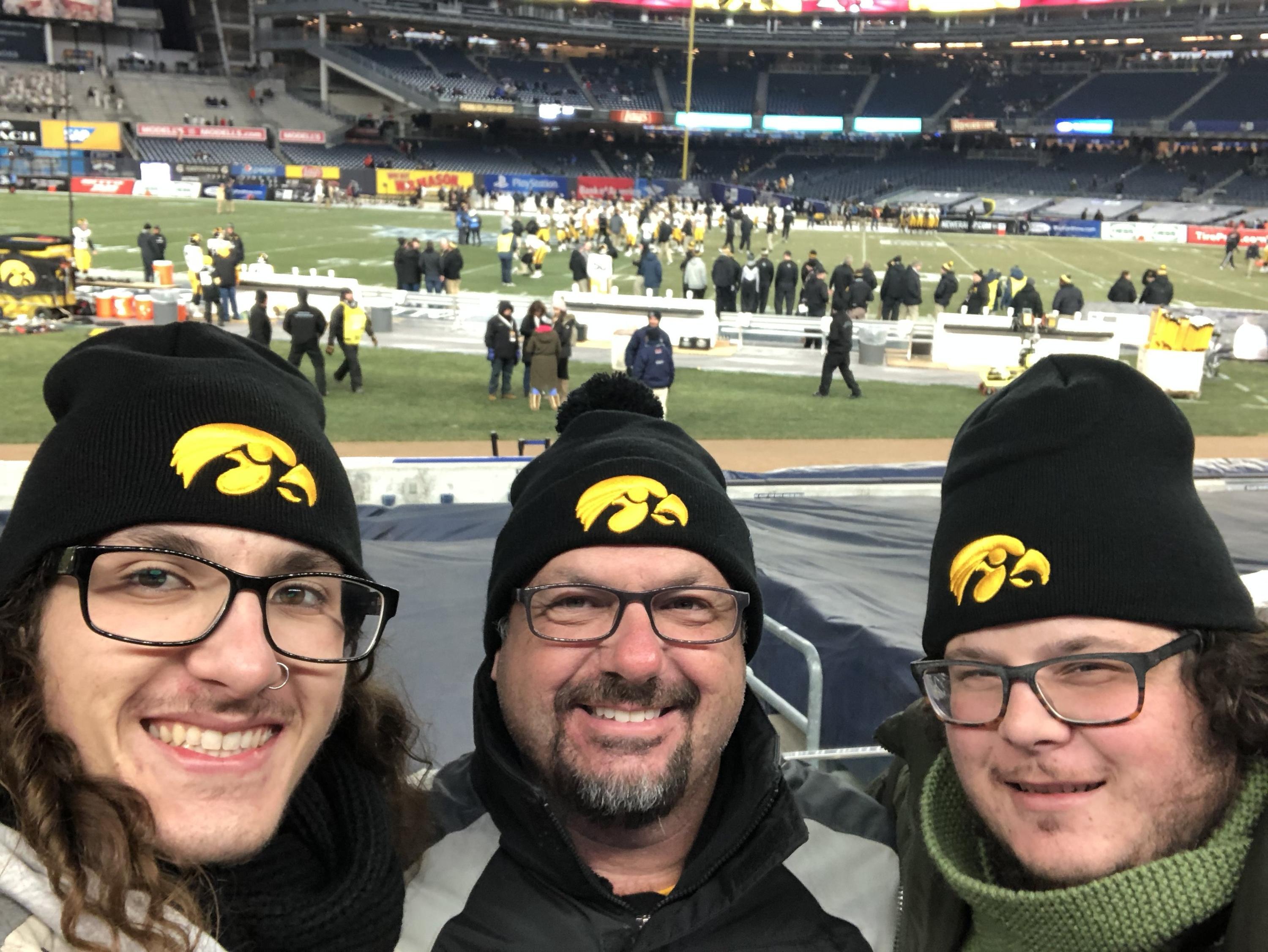 2017 New Era Pinstripe Bowl - Iowa Hawkeyes vs. Boston College Eagles - NCAA Football