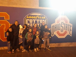 Matthew attended Goodyear Cotton Bowl Classic - USC Trojans vs. Ohio State Buckeyes - NCAA Football on Dec 29th 2017 via VetTix 
