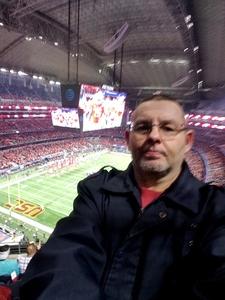 James attended Goodyear Cotton Bowl Classic - USC Trojans vs. Ohio State Buckeyes - NCAA Football on Dec 29th 2017 via VetTix 