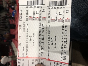 Jay-z - 4: 44 Tour With Special Guest Vic Mensa