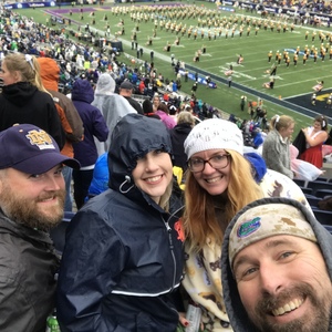 stephen attended Citrus Bowl Presented by Overton's - Notre Dame Fighting Irish vs. LSU Tigers - NCAA Football on Jan 1st 2018 via VetTix 