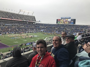 john attended Citrus Bowl Presented by Overton's - Notre Dame Fighting Irish vs. LSU Tigers - NCAA Football on Jan 1st 2018 via VetTix 