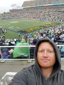 Nathan attended Citrus Bowl Presented by Overton's - Notre Dame Fighting Irish vs. LSU Tigers - NCAA Football on Jan 1st 2018 via VetTix 