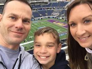 Charles attended Citrus Bowl Presented by Overton's - Notre Dame Fighting Irish vs. LSU Tigers - NCAA Football on Jan 1st 2018 via VetTix 