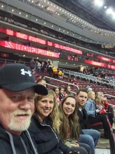 Vincent attended New Jersey Devils vs. Calgary Flames - NHL on Feb 8th 2018 via VetTix 