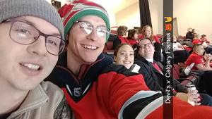 kasper attended New Jersey Devils vs. Calgary Flames - NHL on Feb 8th 2018 via VetTix 