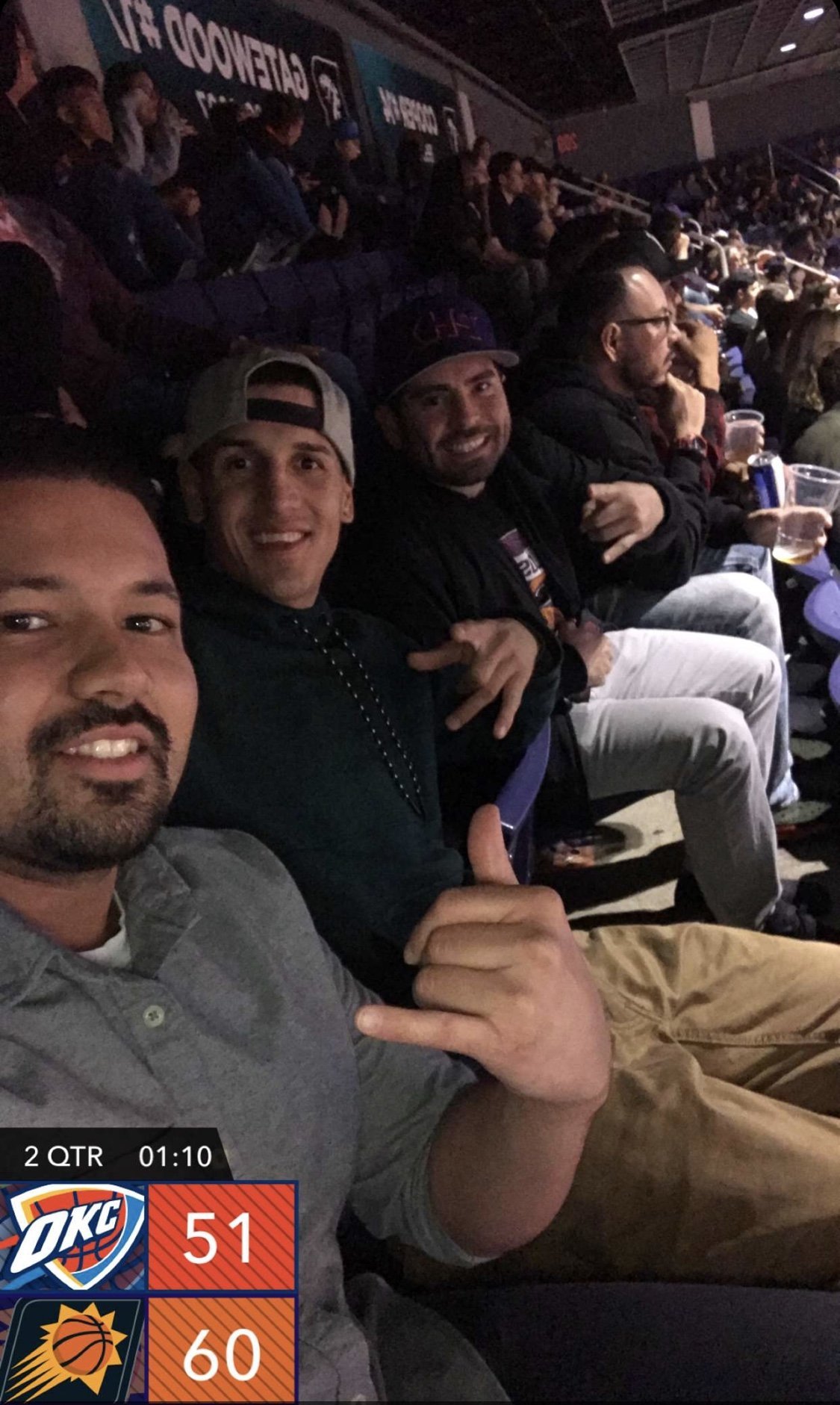 Phoenix Suns vs. Oklahoma City Thunder - NBA