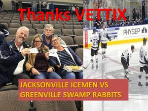 Jacksonville Icemen vs. Greenville Swamp Rabbits - ECHL
