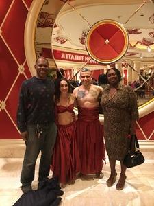 Le Reve the Dream at the Wynn Theatre for Tonight