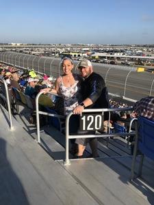 Katie attended Daytona 500 - the Great American Race - Monster Energy NASCAR Cup Series on Feb 18th 2018 via VetTix 