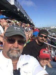 John attended Daytona 500 - the Great American Race - Monster Energy NASCAR Cup Series on Feb 18th 2018 via VetTix 