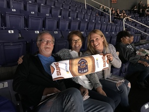 Jill attended Phoenix Suns vs. Charlotte Hornets - NBA on Feb 4th 2018 via VetTix 