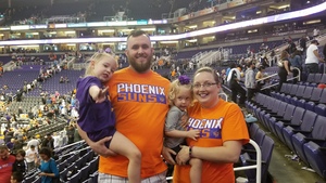 Darius attended Phoenix Suns vs. Charlotte Hornets - NBA on Feb 4th 2018 via VetTix 