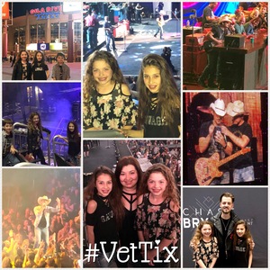 Gleim Family attended Brad Paisley - Weekend Warrior World Tour With Dustin Lynch, Chase Bryant and Lindsay Ell on Jan 27th 2018 via VetTix 