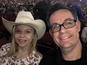 Christian attended Brad Paisley - Weekend Warrior World Tour With Dustin Lynch, Chase Bryant and Lindsay Ell on Jan 27th 2018 via VetTix 